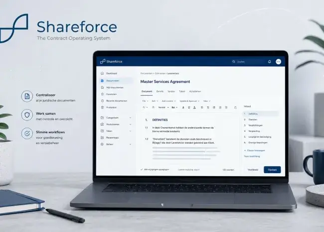Drupal case - Shareforce Legal banner