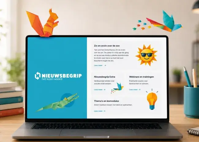 Nieuwsbegrip website in 2 weken - Drupal