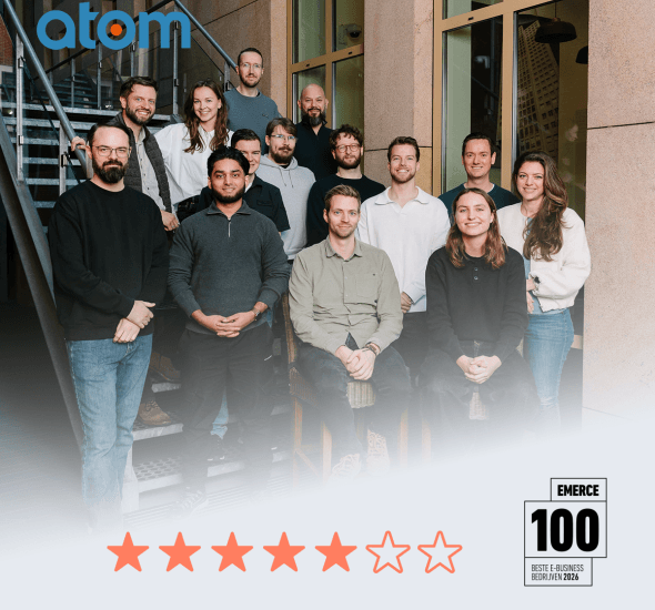 Atom in de Emerce top 100 2026